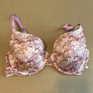 Floral Victoria secret Demi bra